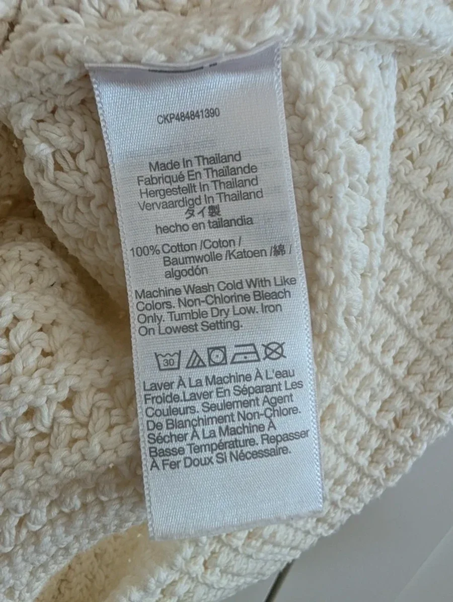 Madewell Crochet-knit Sweater Tank 4