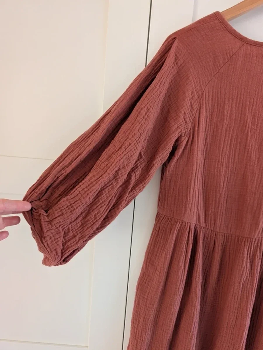 Madewell Marianna Puff-Sleeve Mini Dress 4