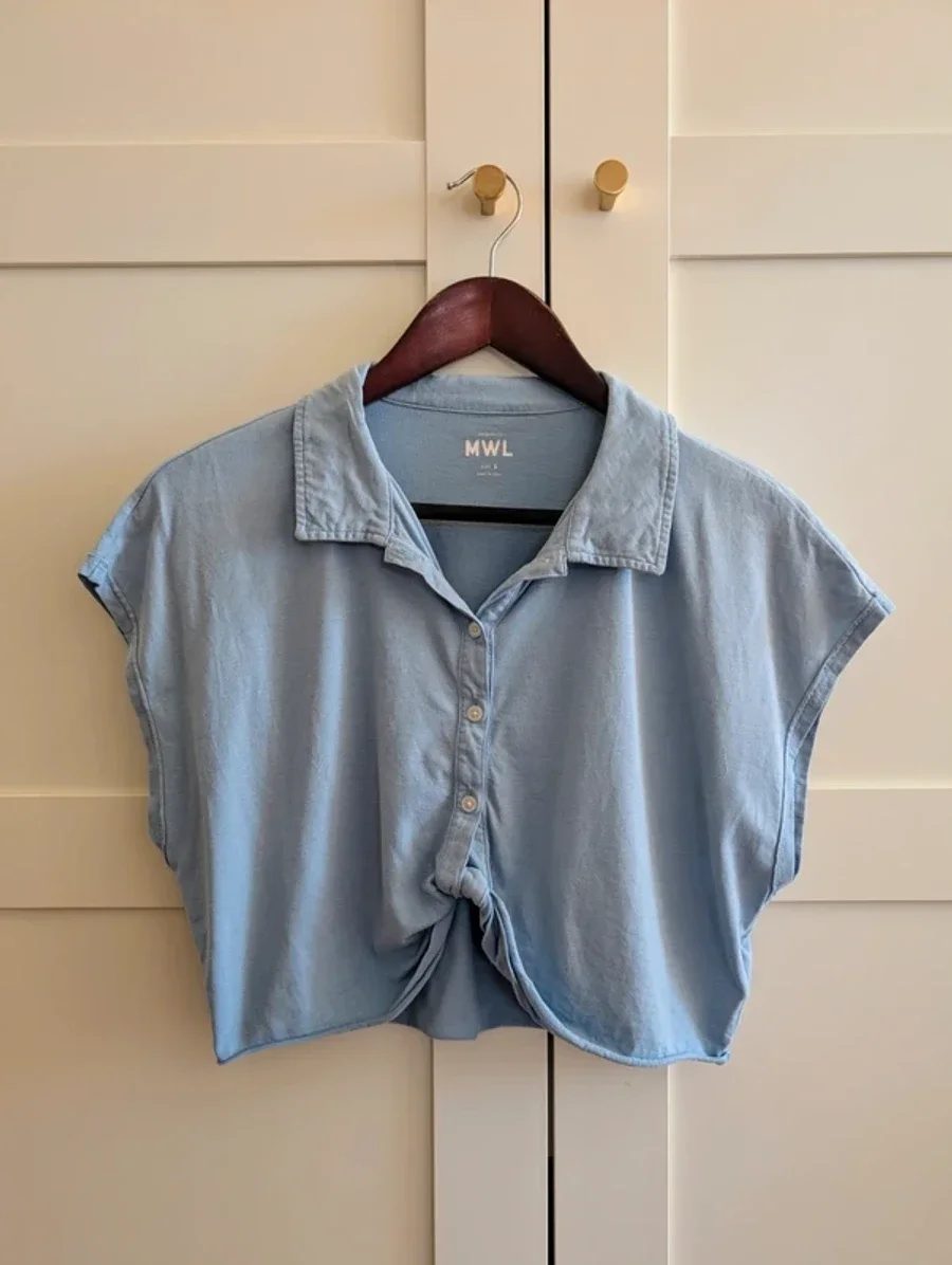 Madewell Polo Twist Tee 1