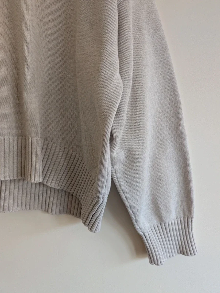 Quince boyfriend crew sweater 2