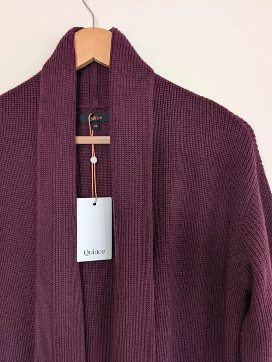 Quince Australian Merino Wool Duster Cardigan 2