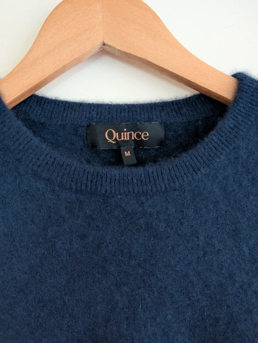 Quince Mongolian Cashmere Crewneck Sweater 2