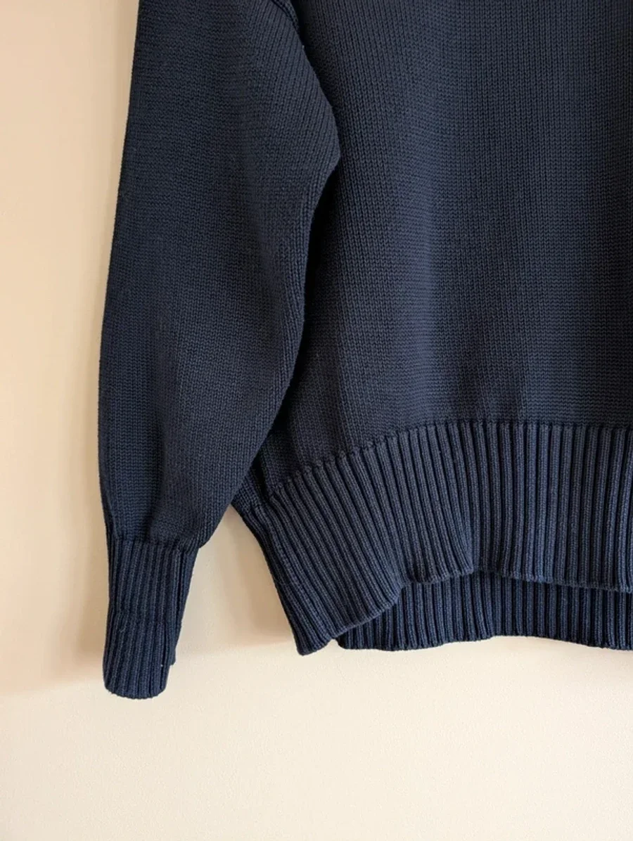 Quince Organic Cotton Boyfriend Crew Sweater 4