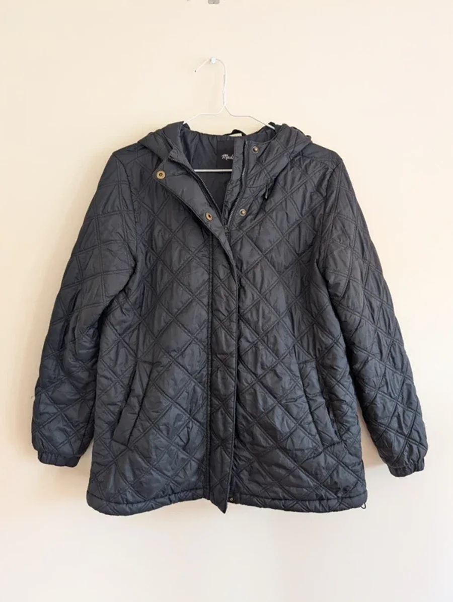 Madewell Quilted Packable Puffer Jacket 1