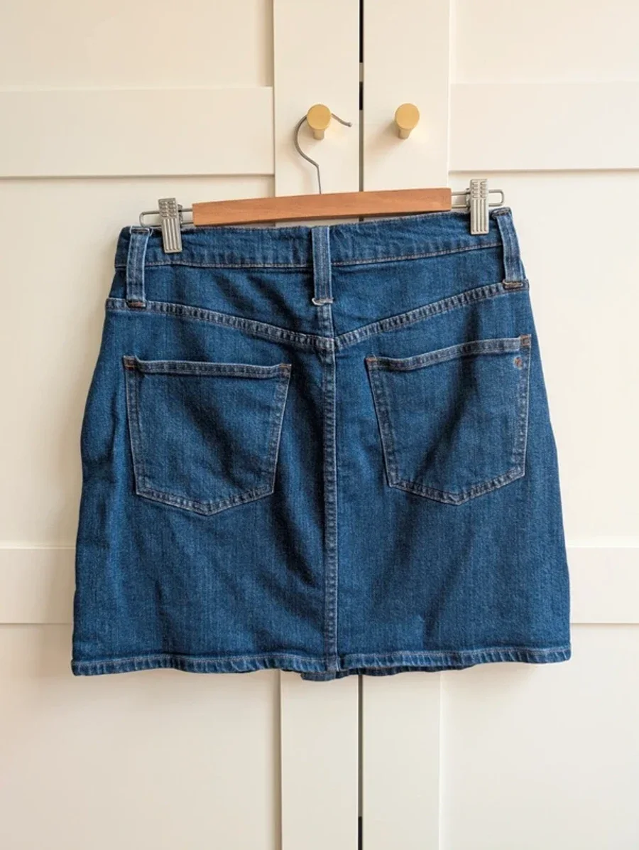 Madewell Denim Mini Skirt 3