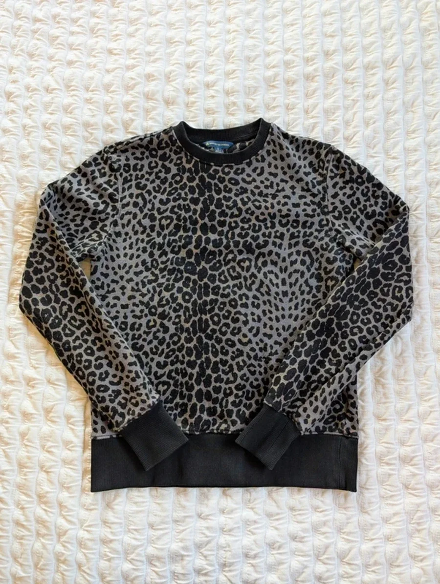Brooks Brothers Cheetah Sweater 1